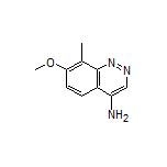 7-Methoxy-8-methylcinnolin-4-amine