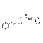 (R)-1-[4-(Benzyloxy)phenyl]-N-[(R)-1-phenylethyl]ethanamine