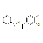 (R)-1-(3-Chloro-4-fluorophenyl)-N-[(R)-1-phenylethyl]ethanamine