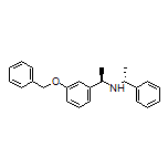 (R)-1-[3-(Benzyloxy)phenyl]-N-[(R)-1-phenylethyl]ethanamine