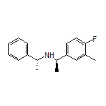 (R)-1-(4-Fluoro-3-methylphenyl)-N-[(R)-1-phenylethyl]ethanamine