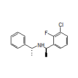 (R)-1-(3-Chloro-2-fluorophenyl)-N-[(R)-1-phenylethyl]ethanamine