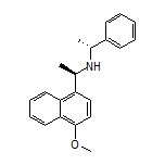 (R)-1-(4-Methoxy-1-naphthyl)-N-[(R)-1-phenylethyl]ethanamine