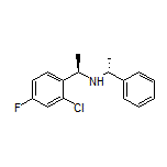 (R)-1-(2-Chloro-4-fluorophenyl)-N-[(R)-1-phenylethyl]ethanamine