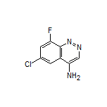 6-Chloro-8-fluorocinnolin-4-amine