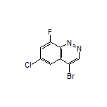 4-Bromo-6-chloro-8-fluorocinnoline