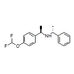 (R)-1-[4-(Difluoromethoxy)phenyl]-N-[(R)-1-phenylethyl]ethanamine