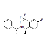 (R)-1-[4-Fluoro-2-(trifluoromethyl)phenyl]-N-[(R)-1-phenylethyl]ethanamine