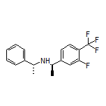 (R)-1-[3-Fluoro-4-(trifluoromethyl)phenyl]-N-[(R)-1-phenylethyl]ethanamine