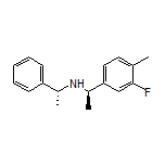 (R)-1-(3-Fluoro-4-methylphenyl)-N-[(R)-1-phenylethyl]ethanamine