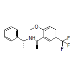 (R)-1-[2-Methoxy-5-(trifluoromethyl)phenyl]-N-[(R)-1-phenylethyl]ethanamine