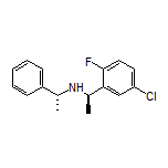 (R)-1-(5-Chloro-2-fluorophenyl)-N-[(R)-1-phenylethyl]ethanamine