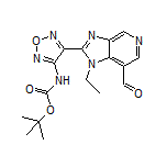 2-[4-(Boc-amino)-1,2,5-oxadiazol-3-yl]-1-ethyl-1H-imidazo[4,5-c]pyridine-7-carbaldehyde