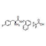 (S)-2-Amino-3-(4-fluorophenyl)-N-(1-naphthylmethyl)propanamide Trifluoroacetate