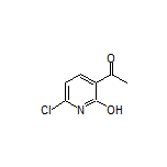 1-(6-Chloro-2-hydroxy-3-pyridyl)ethanone