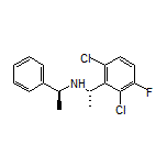 (S)-1-(2,6-Dichloro-3-fluorophenyl)-N-[(S)-1-phenylethyl]ethanamine