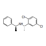 (S)-1-(2,5-Dichlorophenyl)-N-[(S)-1-phenylethyl]ethanamine