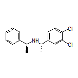 (S)-1-(3,4-Dichlorophenyl)-N-[(S)-1-phenylethyl]ethanamine