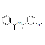 (S)-1-(3-Methoxyphenyl)-N-[(S)-1-phenylethyl]ethanamine