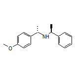 (S)-1-(4-Methoxyphenyl)-N-[(S)-1-phenylethyl]ethanamine