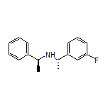 (S)-1-(3-Fluorophenyl)-N-[(S)-1-phenylethyl]ethanamine