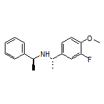 (S)-1-(3-Fluoro-4-methoxyphenyl)-N-[(S)-1-phenylethyl]ethanamine