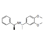 (S)-1-(3,4-Dimethoxyphenyl)-N-[(S)-1-phenylethyl]ethanamine