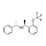 (S)-1-Phenyl-N-[(S)-1-[2-(trifluoromethoxy)phenyl]ethyl]ethanamine