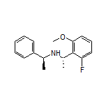 (S)-1-(2-Fluoro-6-methoxyphenyl)-N-[(S)-1-phenylethyl]ethanamine