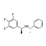 (S)-1-Phenyl-N-[(S)-1-(3,4,5-trifluorophenyl)ethyl]ethanamine