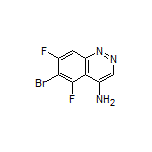 6-Bromo-5,7-difluorocinnolin-4-amine