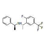 (S)-1-[2-Fluoro-5-(trifluoromethyl)phenyl]-N-[(S)-1-phenylethyl]ethanamine