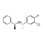 (S)-1-(3-Chloro-4-fluorophenyl)-N-[(S)-1-phenylethyl]ethanamine