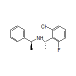 (S)-1-(2-Chloro-6-fluorophenyl)-N-[(S)-1-phenylethyl]ethanamine