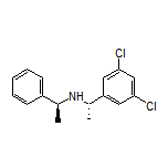 (S)-1-(3,5-Dichlorophenyl)-N-[(S)-1-phenylethyl]ethanamine