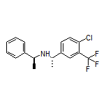 (S)-1-[4-Chloro-3-(trifluoromethyl)phenyl]-N-[(S)-1-phenylethyl]ethanamine