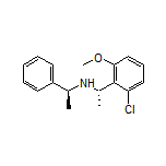 (S)-1-(2-Chloro-6-methoxyphenyl)-N-[(S)-1-phenylethyl]ethanamine