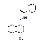 (S)-1-(4-Methoxy-1-naphthyl)-N-[(S)-1-phenylethyl]ethanamine