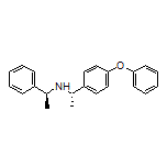 (S)-1-(4-Phenoxyphenyl)-N-[(S)-1-phenylethyl]ethanamine