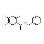 (S)-1-Phenyl-N-[(S)-1-(2,4,5-trifluorophenyl)ethyl]ethanamine