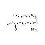 Methyl 4-Amino-7-chlorocinnoline-6-carboxylate