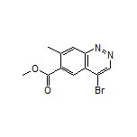 Methyl 4-Bromo-7-methylcinnoline-6-carboxylate