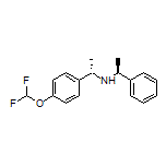 (S)-1-[4-(Difluoromethoxy)phenyl]-N-[(S)-1-phenylethyl]ethanamine