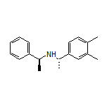 (S)-1-(3,4-Dimethylphenyl)-N-[(S)-1-phenylethyl]ethanamine