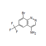 8-Bromo-6-(trifluoromethyl)cinnolin-4-amine