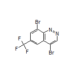 4,8-Dibromo-6-(trifluoromethyl)cinnoline