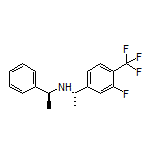 (S)-1-[3-Fluoro-4-(trifluoromethyl)phenyl]-N-[(S)-1-phenylethyl]ethanamine