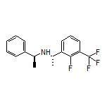 (S)-1-[2-Fluoro-3-(trifluoromethyl)phenyl]-N-[(S)-1-phenylethyl]ethanamine