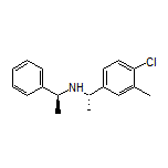 (S)-1-(4-Chloro-3-methylphenyl)-N-[(S)-1-phenylethyl]ethanamine