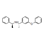 (S)-1-(3-Phenoxyphenyl)-N-[(S)-1-phenylethyl]ethanamine